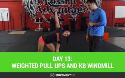 Day 13: Shoulder Mobility and Pull Ups