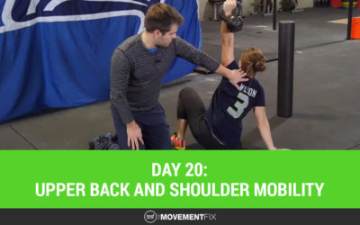 Day 20: Upper Back and Shoulder Mobility