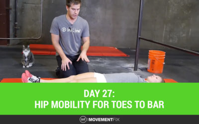 Day 27: Hip Mobility for Toes to Bar