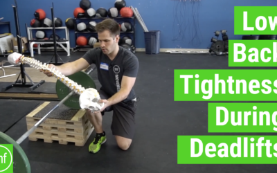 Low Back Tightness During Deadlifts