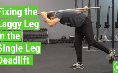 Fixing the Laggy Leg in Single Leg Deadlifts